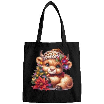Discover Christmas Merry Christmas For Gift Highland Cow Bags