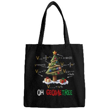 Discover Oh Geometree Christmas Tree Geometry Math Teacher Bags