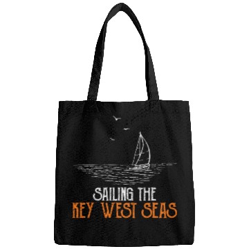 Discover Florida SAILING THE KEY-WEST SEAS Florida Keys Bags