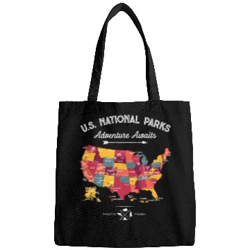 Discover US National Parks Map Adventure Awaits Bags