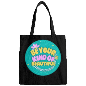 Discover Green and Yellow Creative Retro Quotes Bags