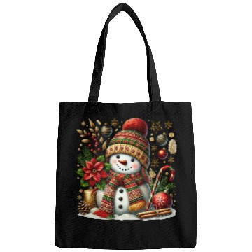 Discover Snowman Christmas, Merry Christmas Bags