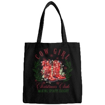Discover COW GIRL, Merry Christmas Bags