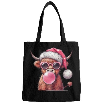 Discover Highland Cow, Merry Christmas Bags