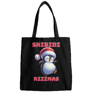 Discover Skibidi Rizzmas Penguin Bags