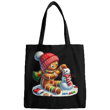 Discover Gingerbread Christmas, Merry Christmas Bags