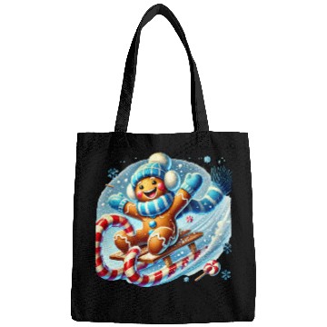 Discover Gingerbread Christmas, Merry Christmas Bags