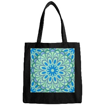 Discover mandala Jade Stained Glass Bags