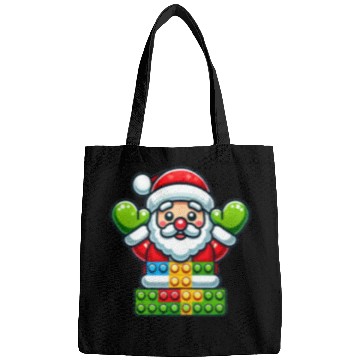 Discover Santa Claus Building Blocks Bags