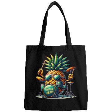 Discover Tropical Beats Pineapple Drummer Vibe Bags