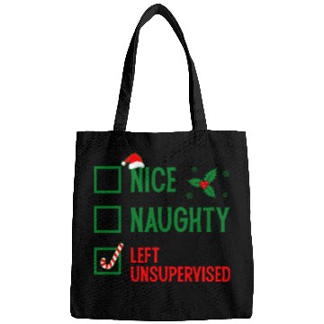 Discover Left Unsupervised Christmas Checklist Bags