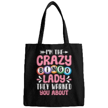 Discover Crazy Bingo Lady Bingo Cards Bingo Game Lover Bags