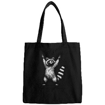 Discover Stay Trashy Raccoon squad Bags
