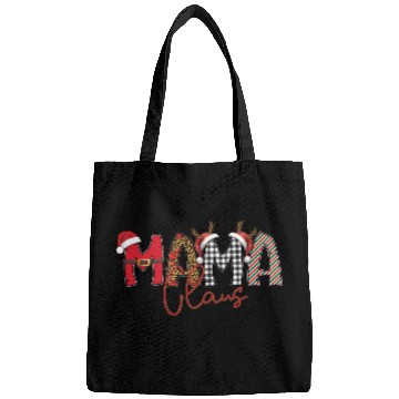 Discover Mama Clus Hat, Merry Christmas Bags