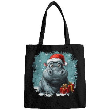 Discover Hippo Christmas Bags