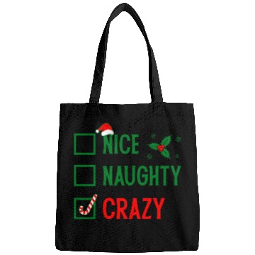 Discover Naughty, Nice, Crazy Christmas Bags
