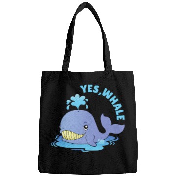 Discover Yes, Whale! Funny Bags
