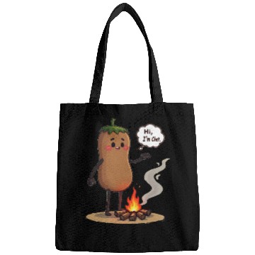 Discover Chestnuts Roasting Christmas Cartoon Bags