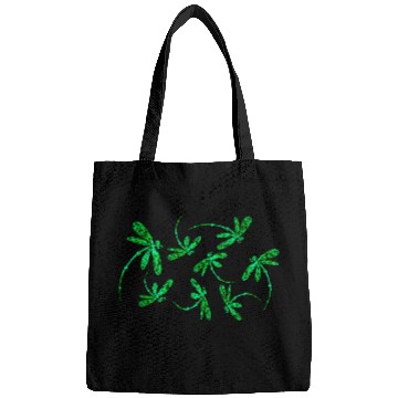 Discover Dragonfly Electric Green Frenzy Bags