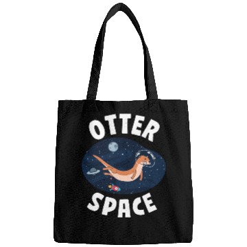 Discover Otter Pun Space Science Astronaut Bags