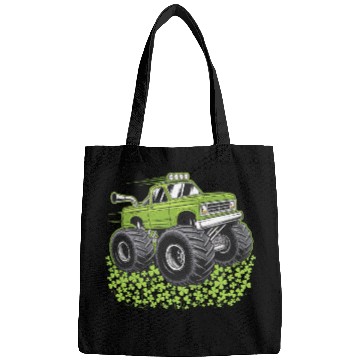 Discover Boys St Patricks Day Toddler Lucky Monster Truck Bags