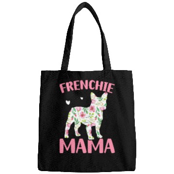 Discover Bulldog Lover French Dog Mama Frenchie Mama Bags