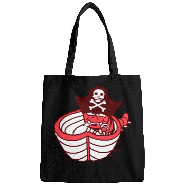 Discover Funny Worm Caterpillar Pirate Sweet Paddle Rowing Bags