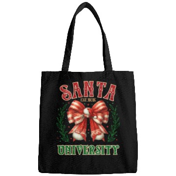 Discover Santa University Christmas, Merry Christmas Bags