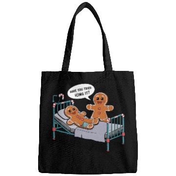 Discover Christmas Gingerbread Hospital Humor Bags