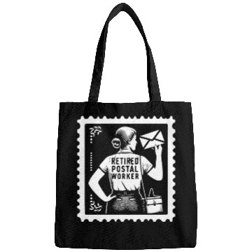 Discover Mail Lady Retired Postal Worker Bags