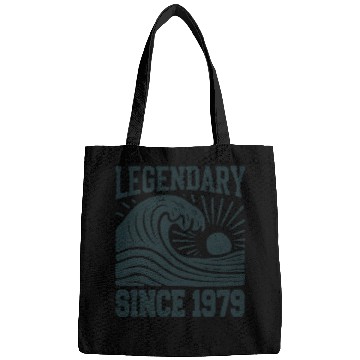 Discover Legendary Since 1979 Birthday Vibes Bags
