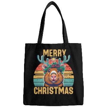 Discover Funny Guinea Pig Christmas Bags