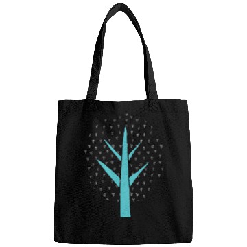 Discover Tree of Life - Nature's Serenity in Art Bags