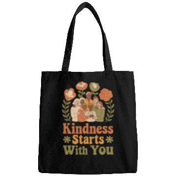 Discover Kindness Starts With You - Diverse Community Bags