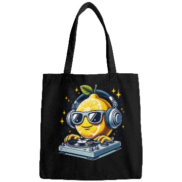 Discover DJ Lemon Groove with Headphones and Turntable Bags