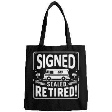 Discover Signed sealed retired Postal Worker Bags