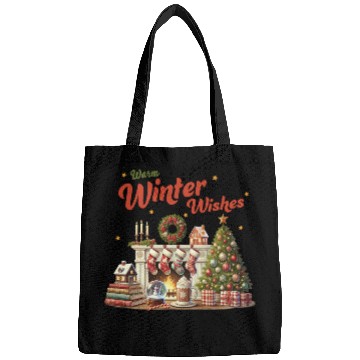 Discover Warm Winter Wishes, Merry Christmas Bags