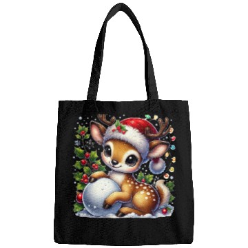 Discover Deer Christmas, Merry Christmas Bags