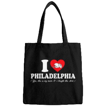 Discover Groovy I Love Philadelphia Bags