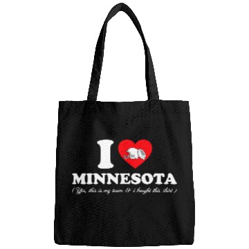 Discover Groovy I Love Minnesota Bags