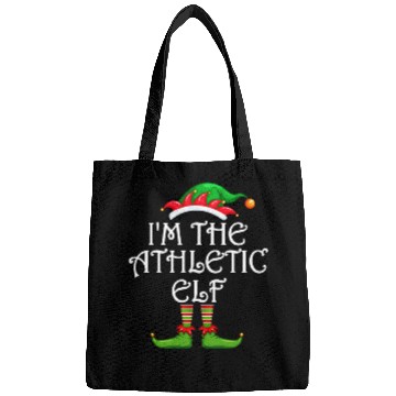 Discover I'm The Athletic Elf Bags Matching Family