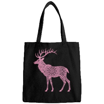 Discover Mandala Hirsch Deer Mystical Madalas Bags
