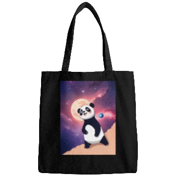 Discover Luna the Galaxy Panda Bags