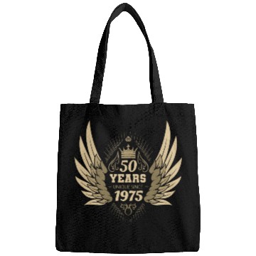 Discover 50th Birthday Unique Angel Crown Wings Bags