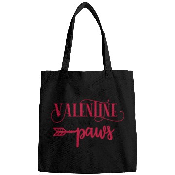 Discover My Valentine Has Four Paws Bags
