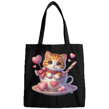 Discover Happy Valentines Day, Valentin Retro Bags