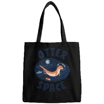 Discover Otter Pun Space Science Astronaut Bags