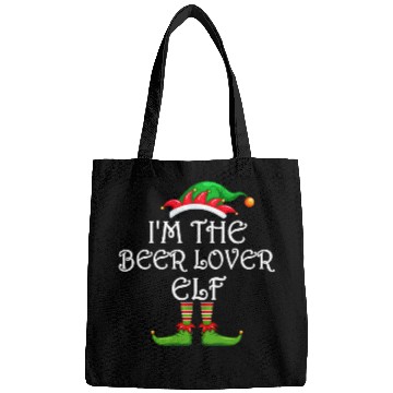 Discover I'm The Beer Lover Elf Bags Matching Family