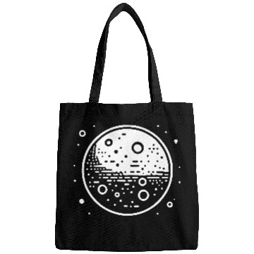 Discover Minimalistic Vector Mars Planet path3 Bags