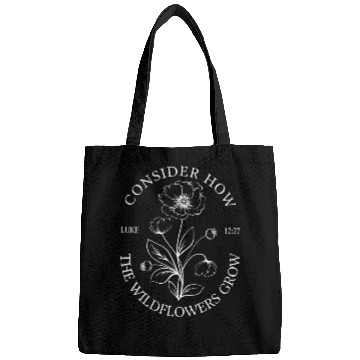Discover Wild Flowers Bible Verse Bags